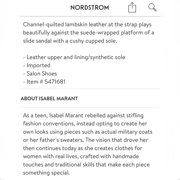 DYT Type 4! Isabel Marant HELLEA Metallic Silver Leather Slides Sandals in 35 - Picture 6 of 8